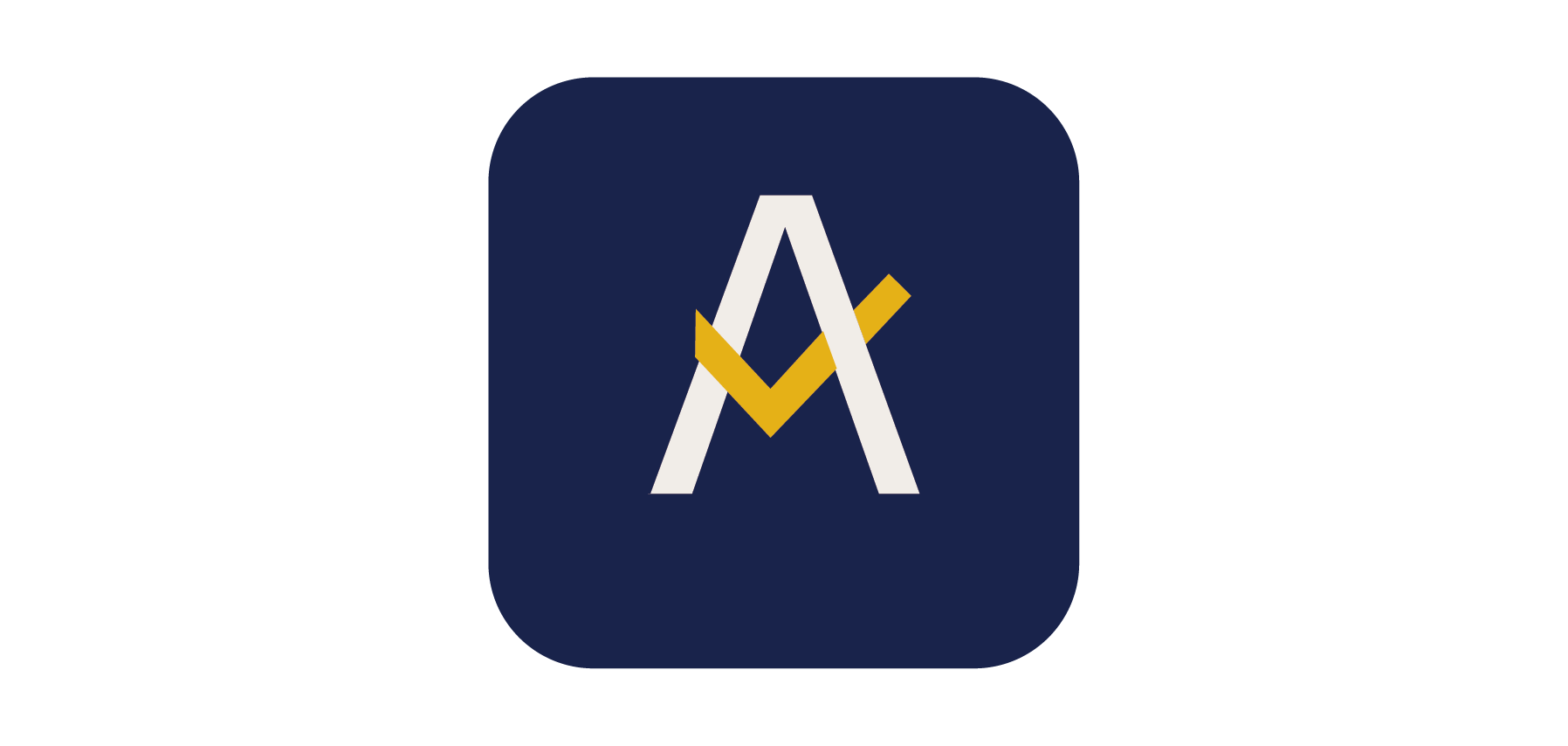 Logo azul de Acerto